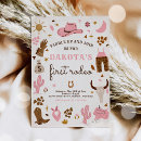 Recherche de rodeo anniversaire invitations Anniversaire de cowgirl