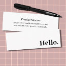 Recherche de informel cartes visite Scandinave