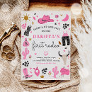Recherche de rodeo anniversaire invitations Anniversaire de cowgirl