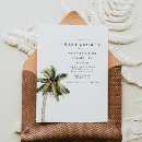 Recherche de palm trees baby shower invitations Mother to be