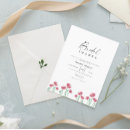 Recherche de poppy bridal shower invitations Élégant