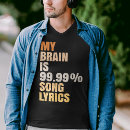 Recherche de lyrics tshirts Musicien