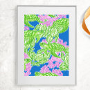 Recherche de motif tropical posters Océan