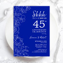Recherche de élégant de bleu royal mariage invitations Pour eux