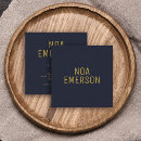 Zoek naar goud en blauw visitekaartjes Trendy