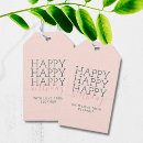 Recherche de anniversaire étiquettes cadeau Moderne