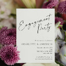 Recherche de noir et blanc fiançailles invitations Minimum