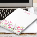 Recherche de fleur rose blocsnotes Nom