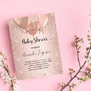 Recherche de girly baby shower fille invitations Étinceler