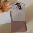 Recherche de initiales de mariage invitations Terre cuite