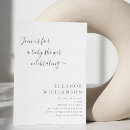 Recherche de editable baby shower invitations Minimaliste