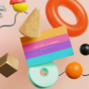 Zoek naar strepen visitekaartjes Trendy