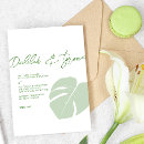 Recherche de feuille monstera invitations Unique