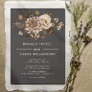 Recherche de dark floral mariage invitations Boho