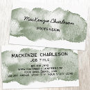 Recherche de peinture verte cartes visite Pour tous