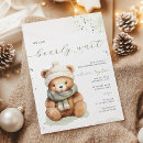 Recherche de nous pouvons le faire invitations De l'ours en peluche