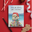 Zoek naar otter kerstkaarten Kerstmis