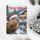 Recherche de noël canada cartes postales Castor