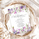 Recherche de violettes invitations Lavande