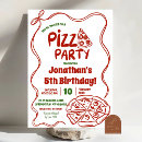 Recherche de pizza party anniversaire invitations Pour enfants
