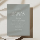 Recherche de classic bridal shower invitations Moderne