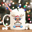 Recherche de renne tasses De noël personnalisée