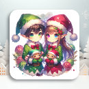 Recherche de elfe fille autocollants Festif