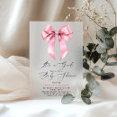 Recherche de pink bow invitations Mignon