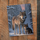 Recherche de loups puzzles Hiver