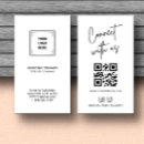 Recherche de réseau social cartes visite Contact numérique