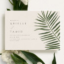 Recherche de paysage tropical invitations Palmier