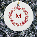 Recherche de laurier ornements Couronne de noël