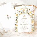 Recherche de bee baby shower invitations Simple