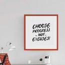 Recherche de no excuses posters Aucune excuse