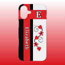 Recherche de rouge blanc noir iphone coques Initiale