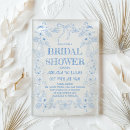 Recherche de bow bridal shower invitations Bleu