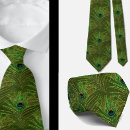 Recherche de paon vert cravates Paons