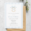 Recherche de monogram baby shower invitations Élégant