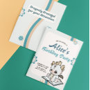 Recherche de bébé dragon invitations Bleu