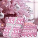 Recherche de cerf papier cadeau Motif