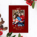 Recherche de rouge foncé vœux cartes Photo de famille