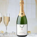 Recherche de humour de noël bouteilles vin étiquettes Rouge et blanc