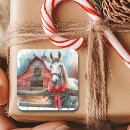Zoek naar witte paarden stickers Kerstmis