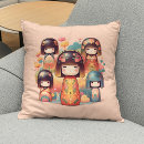 Recherche de kokeshi coussins Kimono