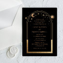 Zoek naar hemel uitnodigingen Elegante huwelijksuitnodiging