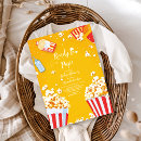 Zoek naar popcorn babyshower uitnodigingen Modern