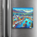 Recherche de ville de noël magnets Festif