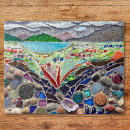 Zoek naar stenen puzzels Landschap