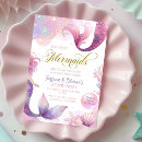 Recherche de little mermaid party invitations Girl