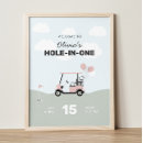 Zoek naar golf verjaardag posters Gat in één